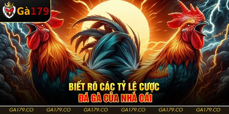 Biết rõ các tỷ lệ cược đá gà của nhà cái
