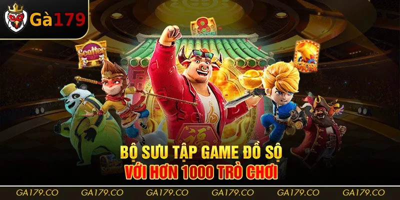 Bộ sưu tập game đồ sộ với hơn 1000 trò chơi Bộ sưu tập game đồ sộ với hơn 1000 trò chơi